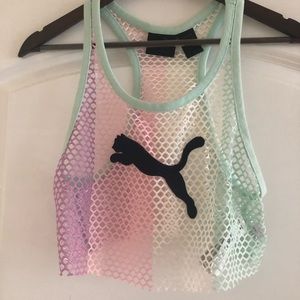 PUMA by Rihanna Mesh Crop Top